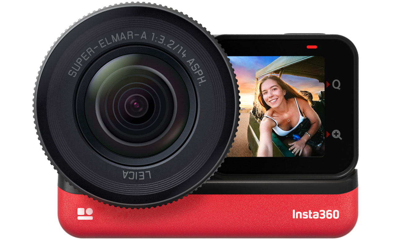 Kamera sportowa Insta360 ONE RS 1-Inch Edition - Widok od przodu