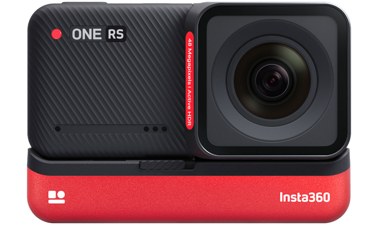 Kamera sportowa Insta360 ONE RS Boosted 4K Edition - Widok od przodu