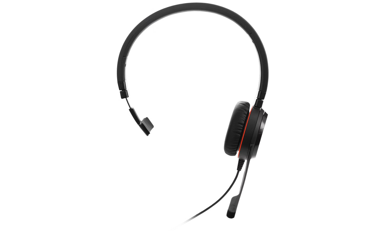 Zestaw słuchawkowy Jabra Evolve 20 Mono - Widok od przodu