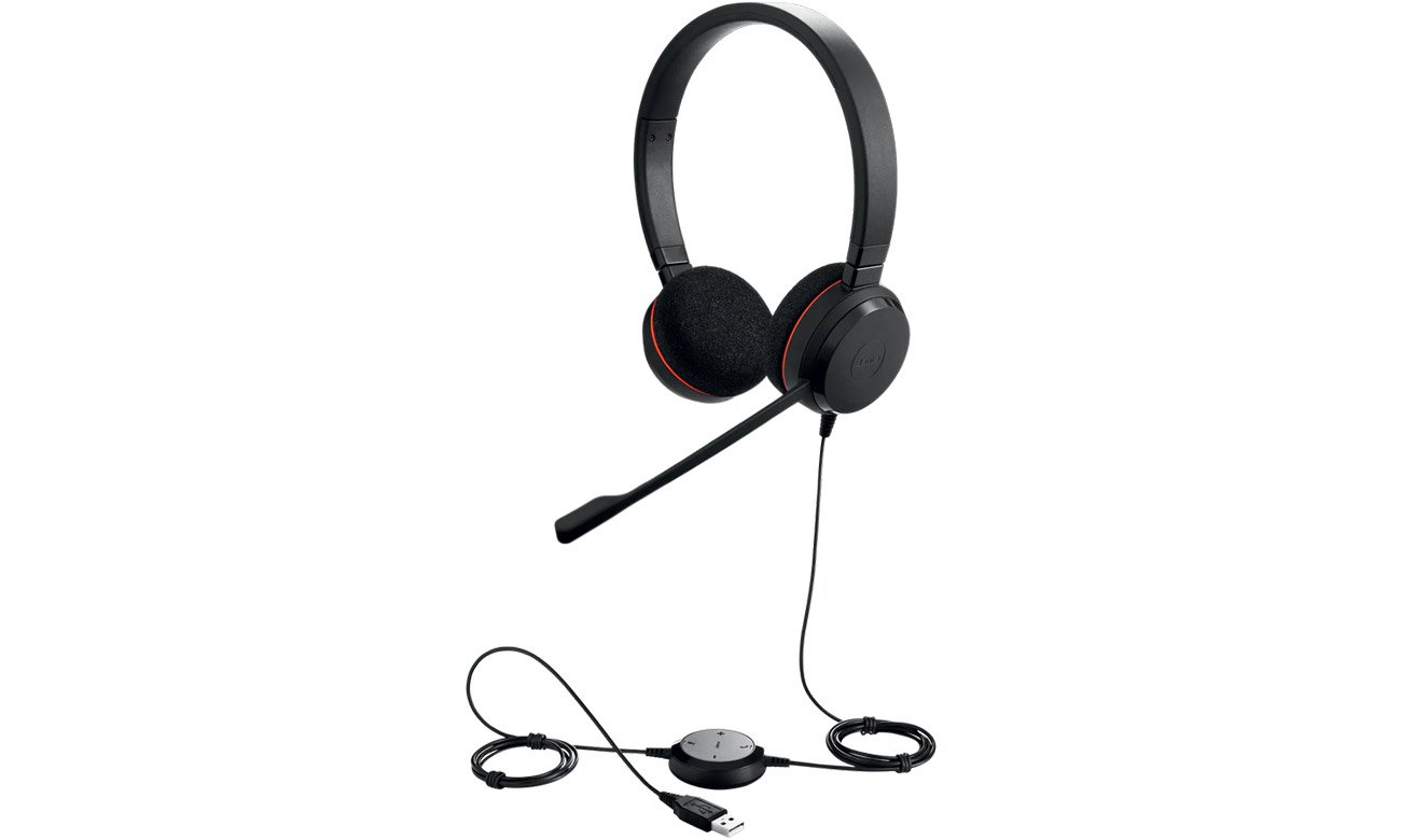 Zestaw słuchawkowy Jabra Evolve 20 Duo