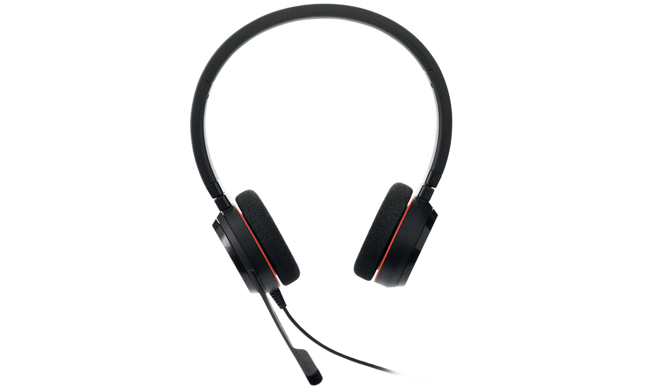 Zestaw słuchawkowy Jabra Evolve 20 Stereo - Widok od przodu