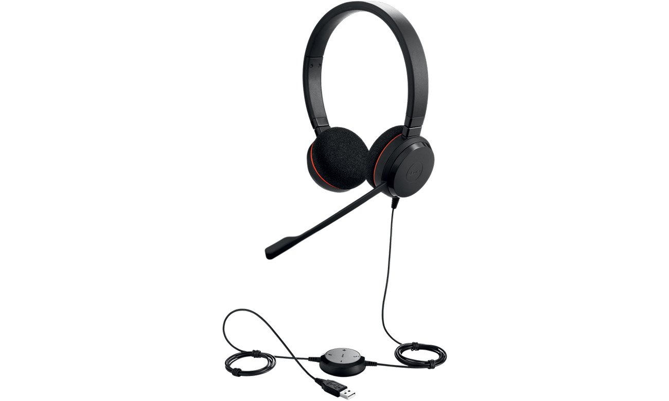 Zestaw słuchawkowy Jabra Evolve 20 Duo