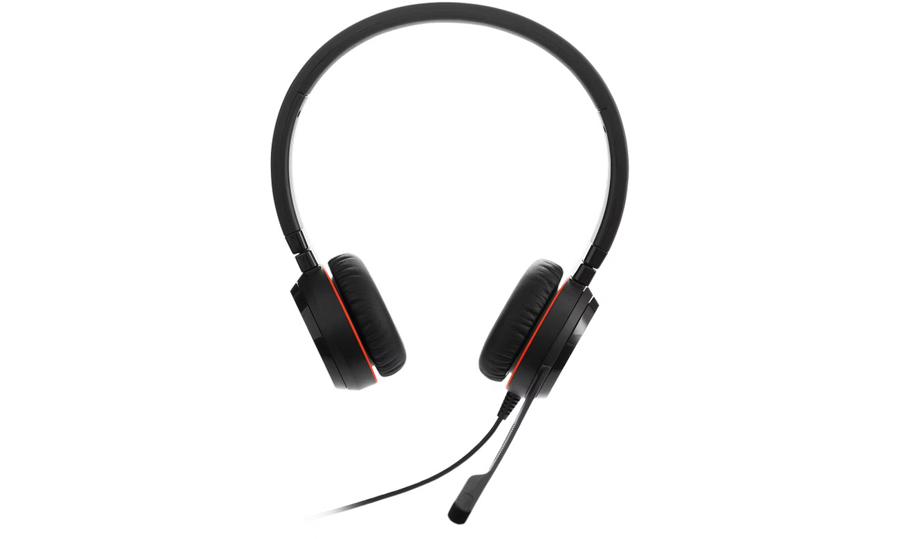 Zestaw słuchawkowy Jabra Evolve 20 Stereo - Widok od przodu