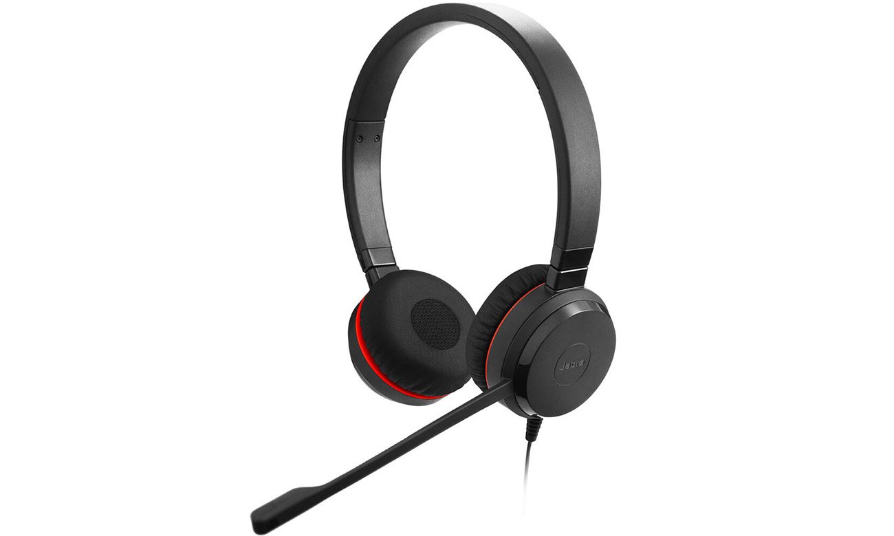 Zestaw słuchawkowy Jabra Evolve 20SE Stereo USB-C UC - Widok od przodu pod kątem