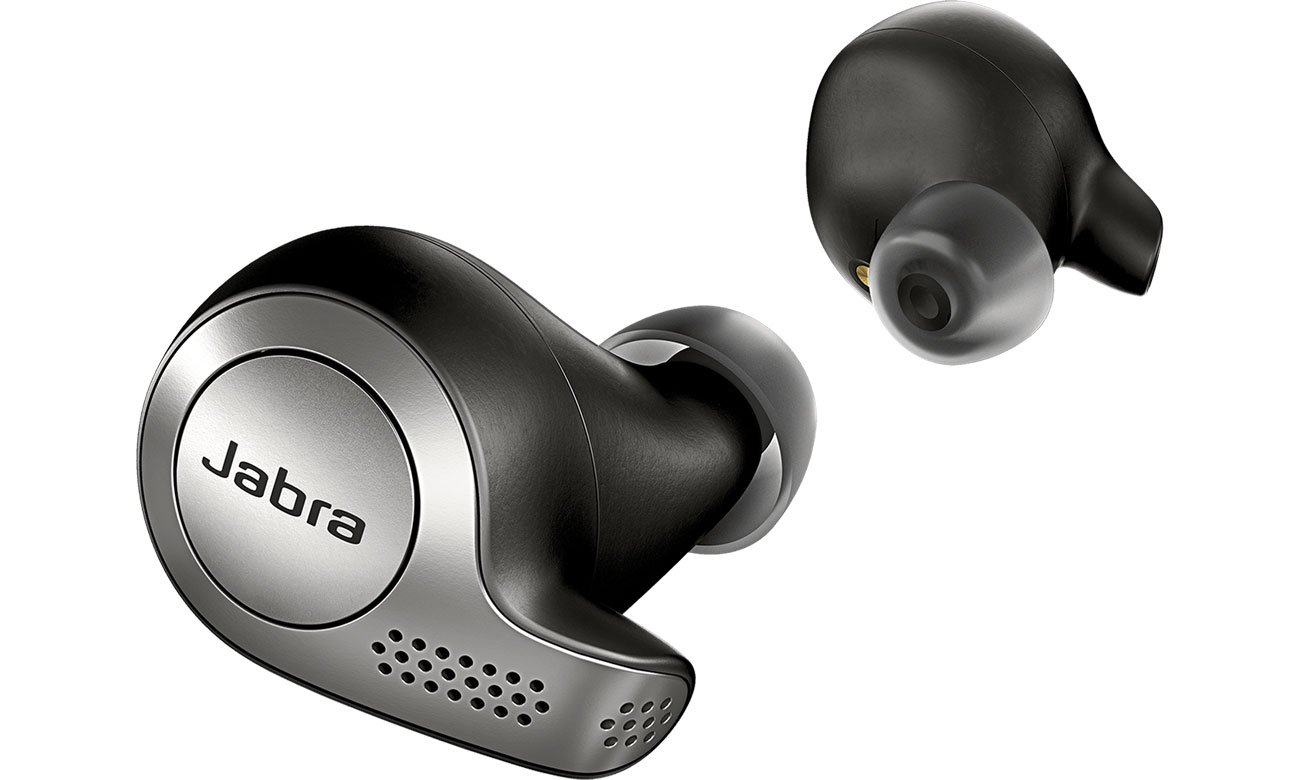 Słuchawki True Wireless Jabra Elite 65t srebrne
