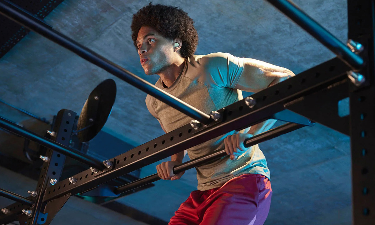 Regulowane funkcje ANC i HearThrough