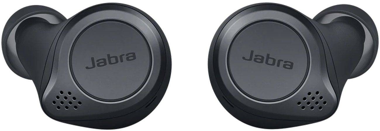 Słuchawki Jabra Elite 75t Czarne z ładowaniem indukcyjnym