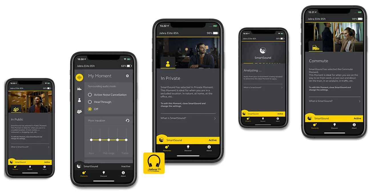 Aplikacja Jabra Sound+