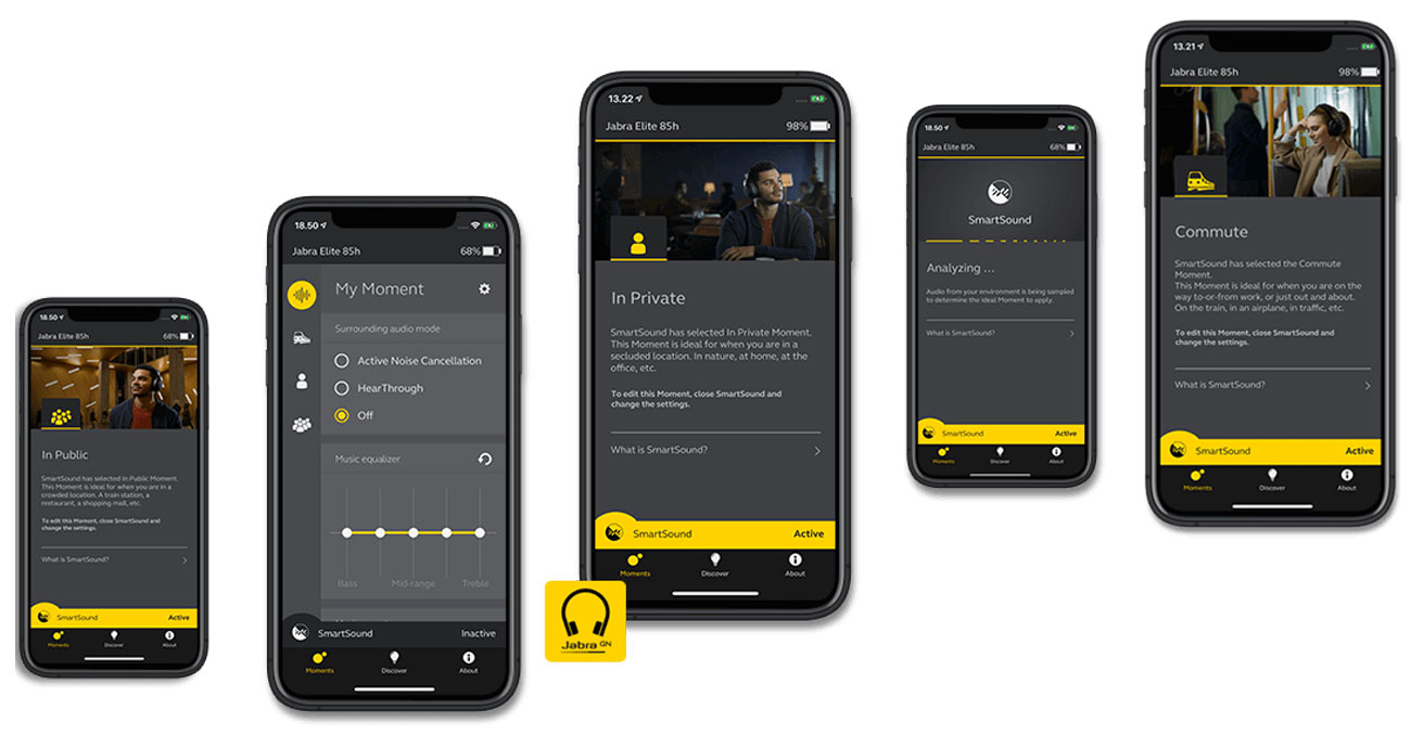 Aplikacja Jabra Sound+