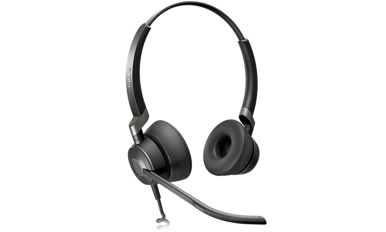 Zestaw słuchawkowy Jabra Engage 50 Stereo - Widok od przodu pod kątem