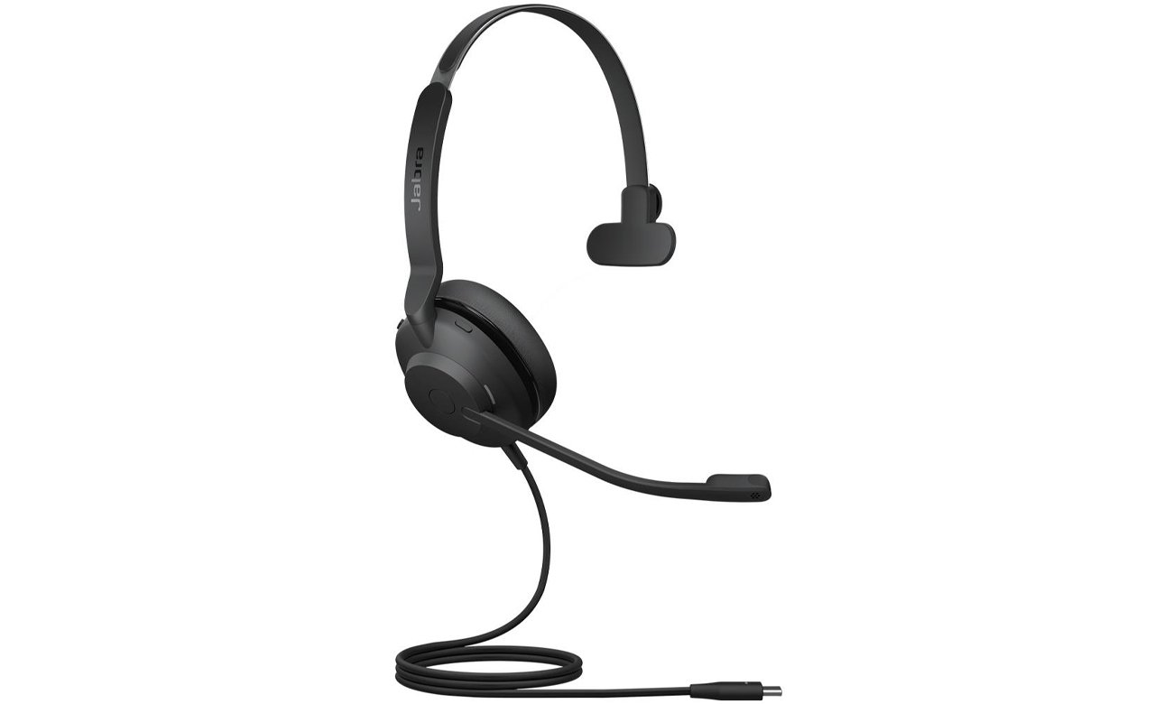 Zestaw słuchawkowy Jabra Evolve2 30 SE Mono UC USB-C - Widok od przodu pod kątem