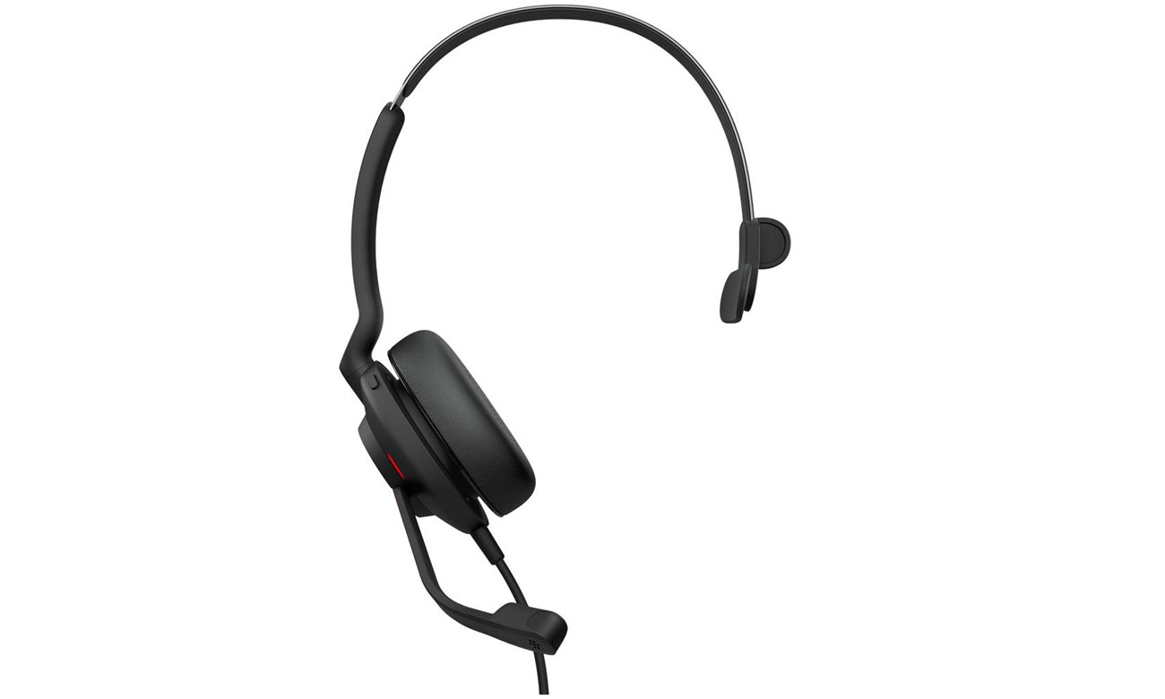 Zestaw słuchawkowy Jabra Evolve2 30 SE Mono UC USB-C - Widok od przodu pod kątem