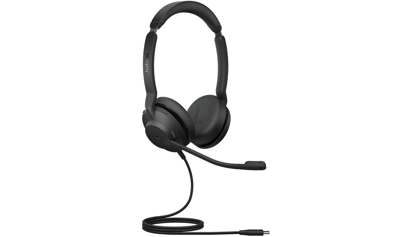 Zestaw słuchawkowy Jabra Evolve2 30 SE Stereo UC USB-C - Widok od przodu pod kątem