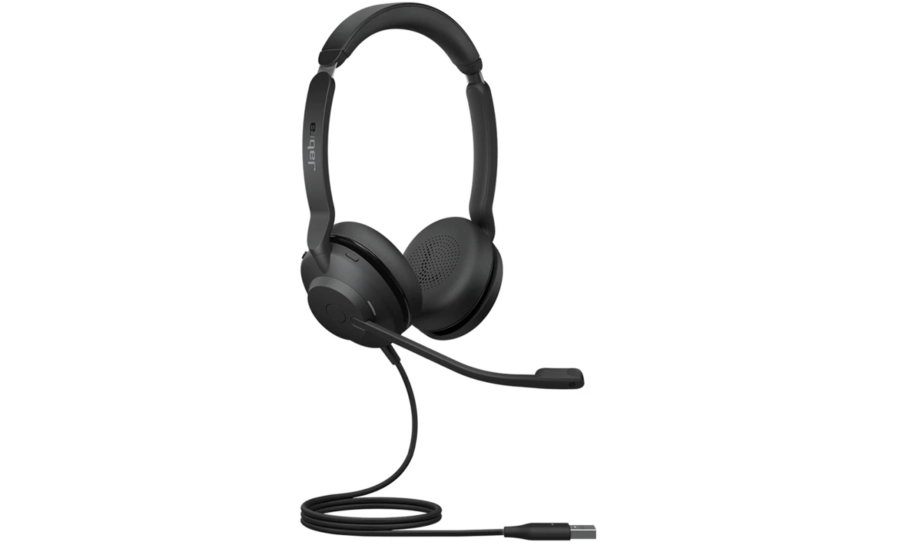 Zestaw słuchawkowy Jabra Evolve2 30 SE Stereo UC USB-A - Widok od przodu pod kątem