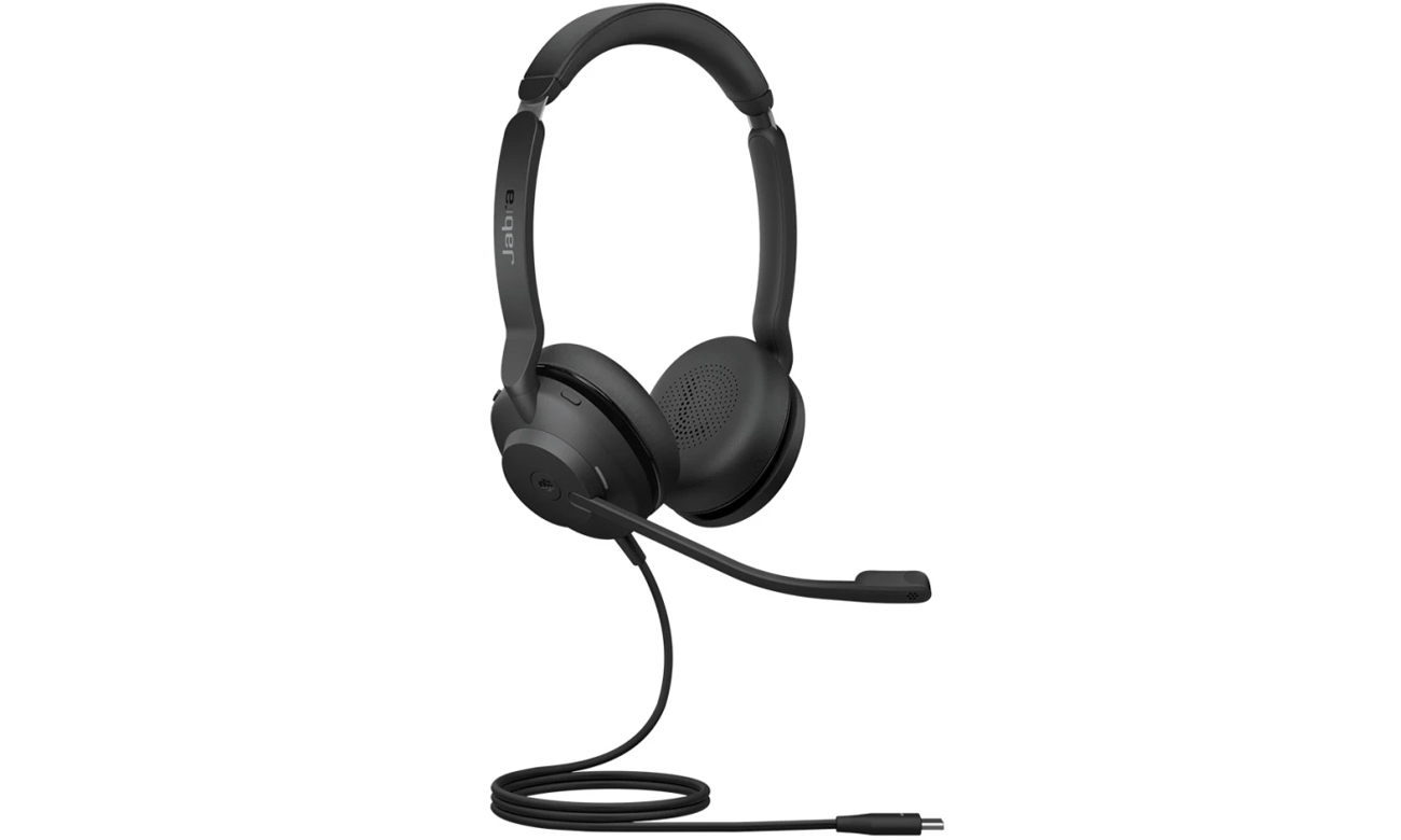 Zestaw słuchawkowy Jabra Evolve2 30 SE Stereo MS USB-C - Widok od przodu pod kątem