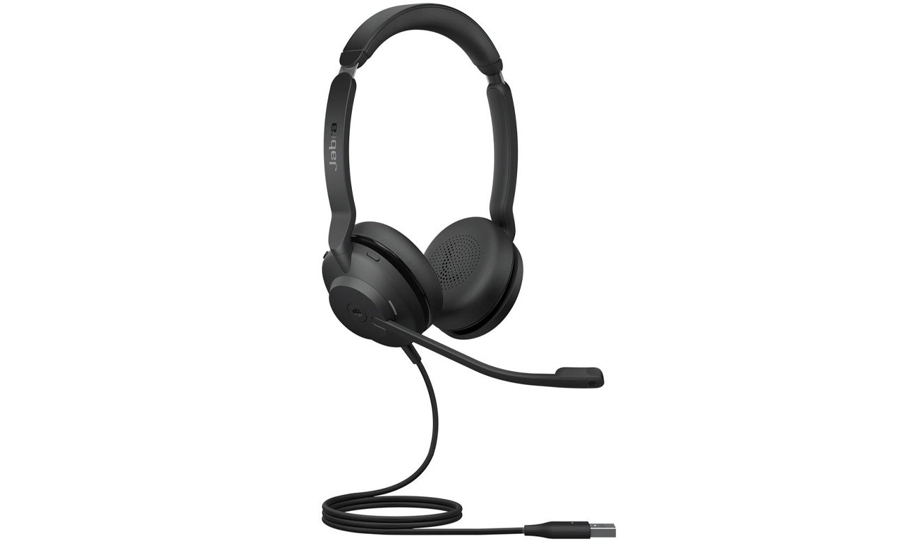 Zestaw słuchawkowy Jabra Evolve2 30 SE Stereo MS USB-A - Widok od przodu pod kątem