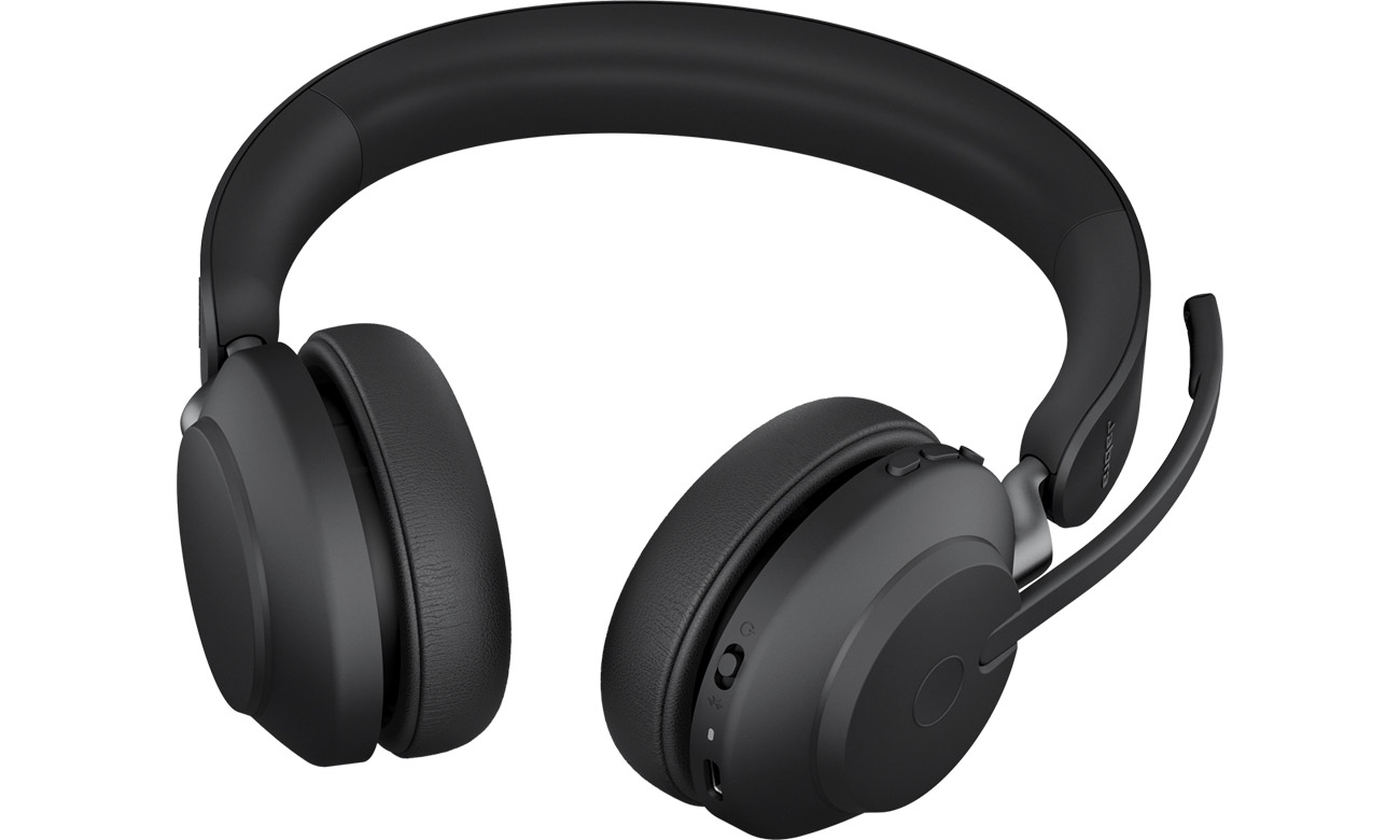 Zestaw słuchawkowy Jabra Evolve2 65 - Widok od przodu pod kątem