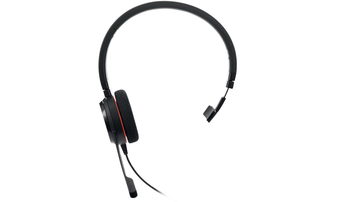 Zestaw słuchawkowy Jabra Evolve 20 MS Mono - Widok od przodu