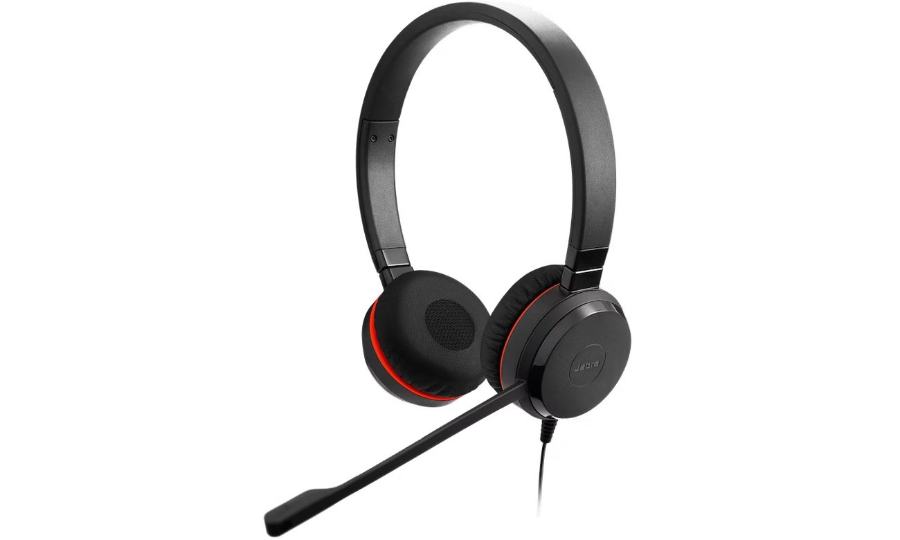 Zestaw słuchawkowy Jabra Evolve 30 II Stereo - Widok od przodu pod kątem