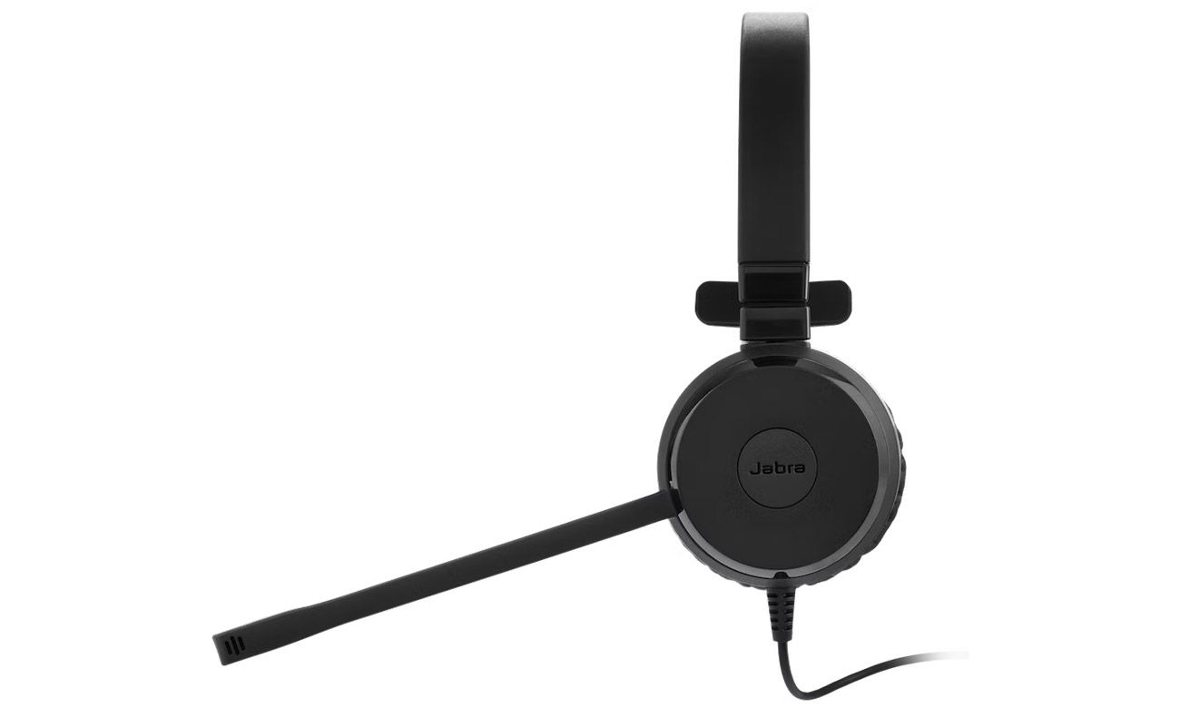 Zestaw słuchawkowy Jabra Evolve 30 II UC Mono - Widok z boku
