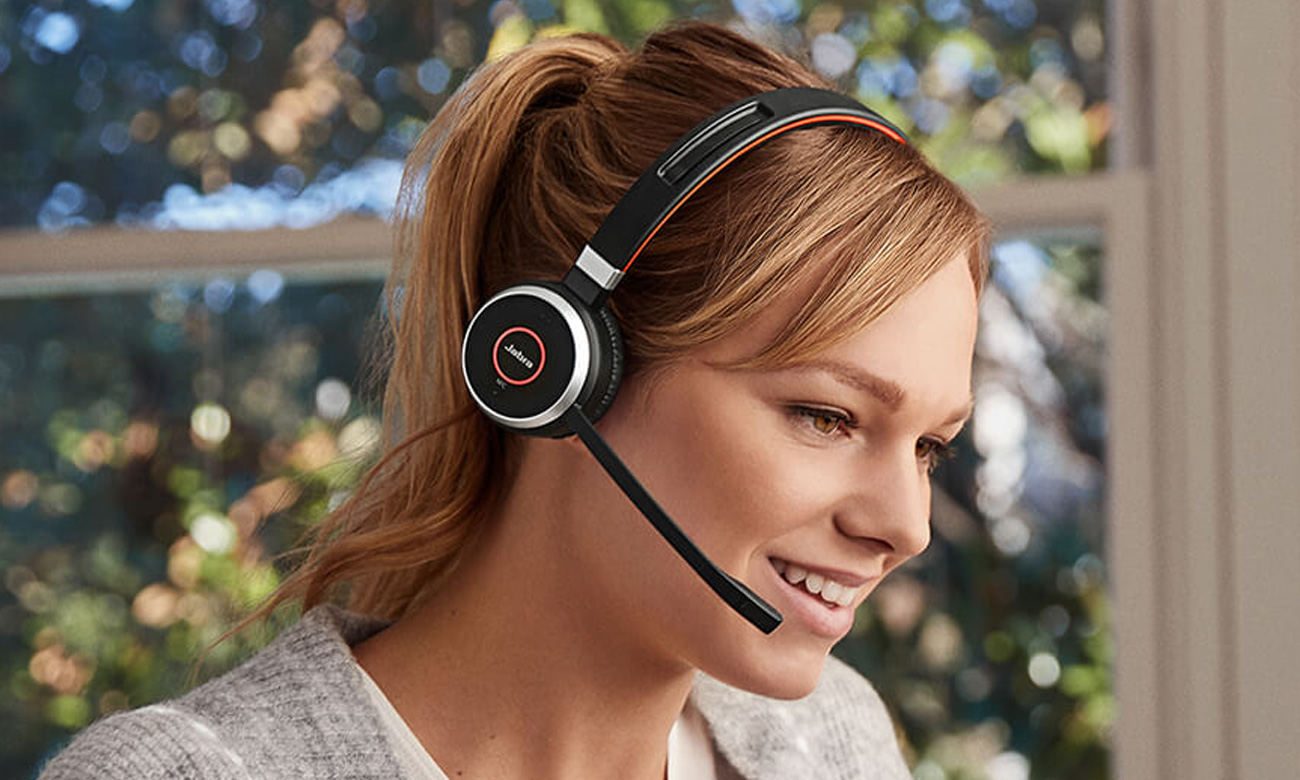 Zestaw słuchawkowy Jabra Evolve 40 USB-C UC Stereo - Grafika lifestyle