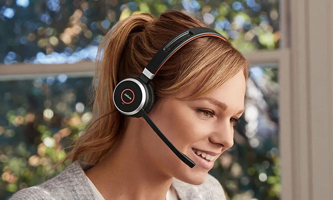 Zestaw słuchawkowy Jabra Evolve 65 SE MS Mono - Dioda zajętości i łączność bezprzewodowa