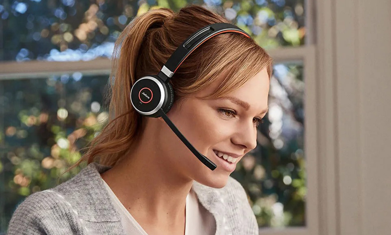 Zestaw słuchawkowy Jabra Evolve 65 SE - Dioda zajętości