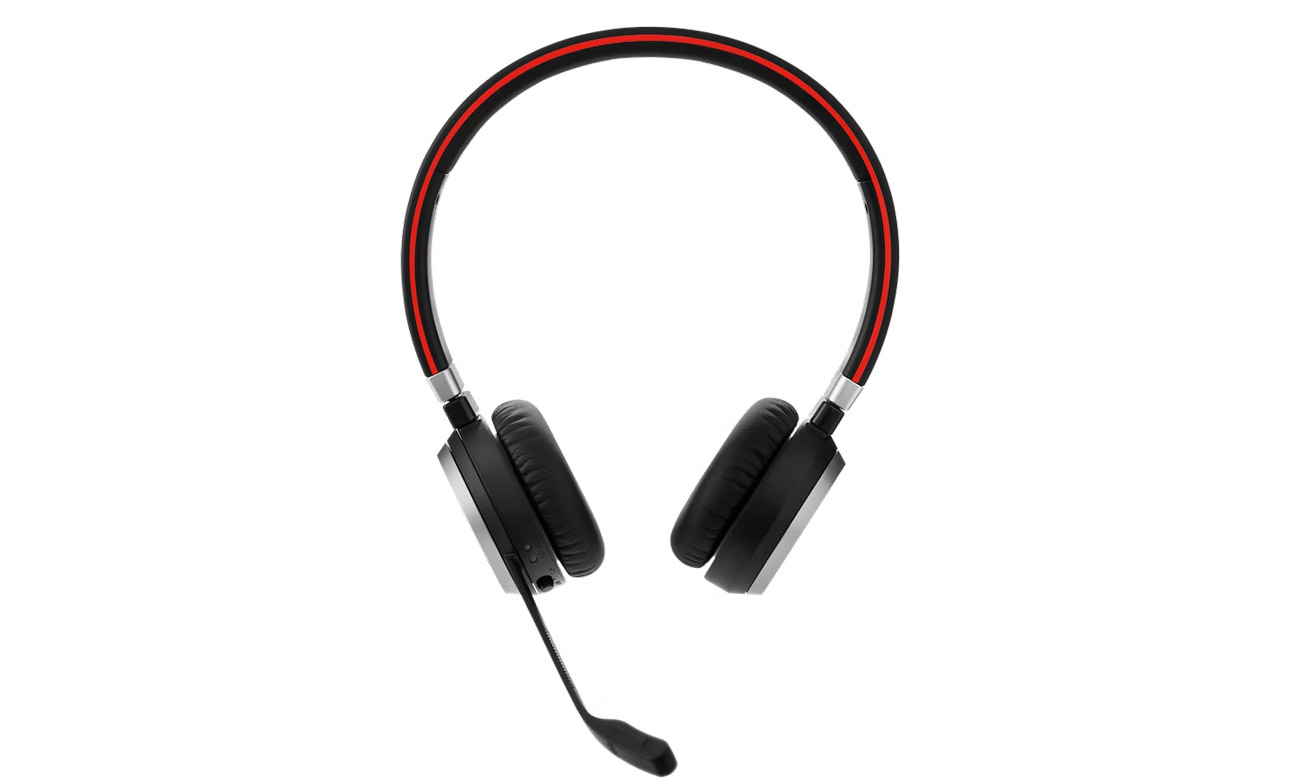 Zestaw słuchawkowy Jabra Evolve 65 SE Stereo UC - Widok od przodu