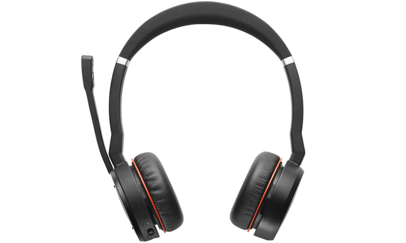 Zestaw słuchawkowy Jabra Evolve 75 UC - Widok od przodu