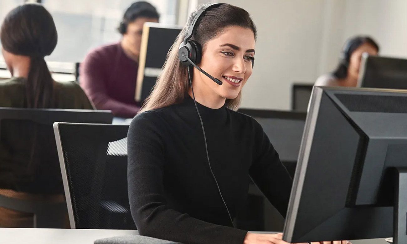 Zestaw słuchawkowy Jabra Evolve2 30 MS - Certyfikat Microsoft Teams