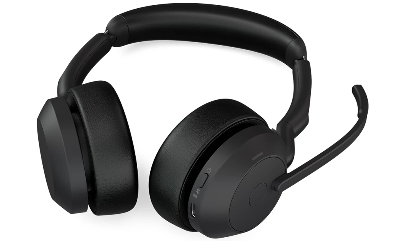 Zestaw słuchawkowy Jabra Evolve2 55 USB-C Stereo UC - Widok od dołu pod kątem