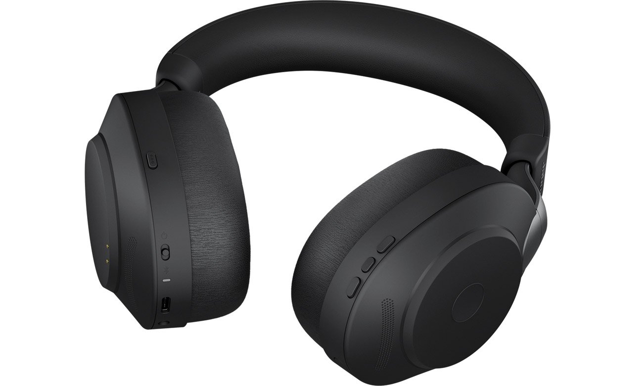Zestaw słuchawkowy Jabra Evolve2 85 Stereo UC - Widok od dołu pod kątem