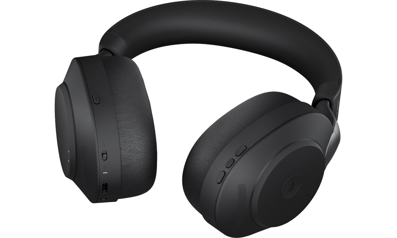 Zestaw słuchawkowy Jabra Evolve2 85 Stereo UC - Widok od dołu pod kątem