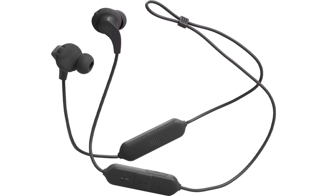 Słuchawki bezprzewodowe JBL Endurance Run 2 Wireless Czarne - Widok ogólny