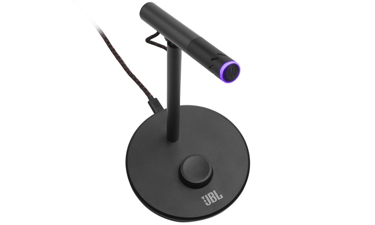 Mikrofon pojemnościowy JBL Quantum Stream Talk - Widok od góry pod kątem