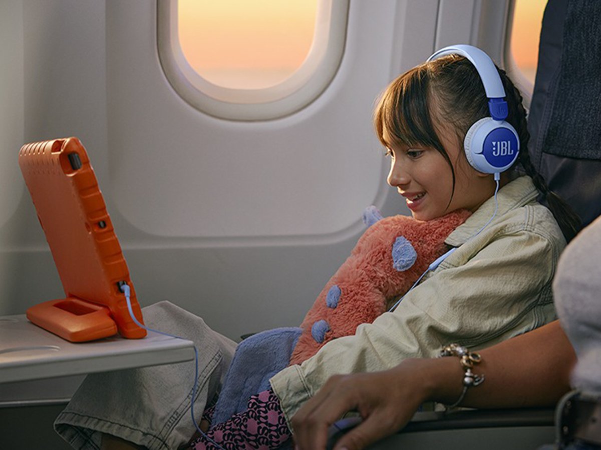 Słuchawki przewodowe JBL Junior 320 - Złożona konstrukcja