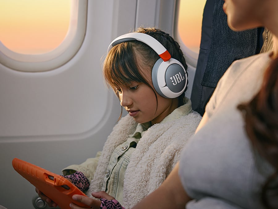 JBL Słuchawki JR470NC Białe