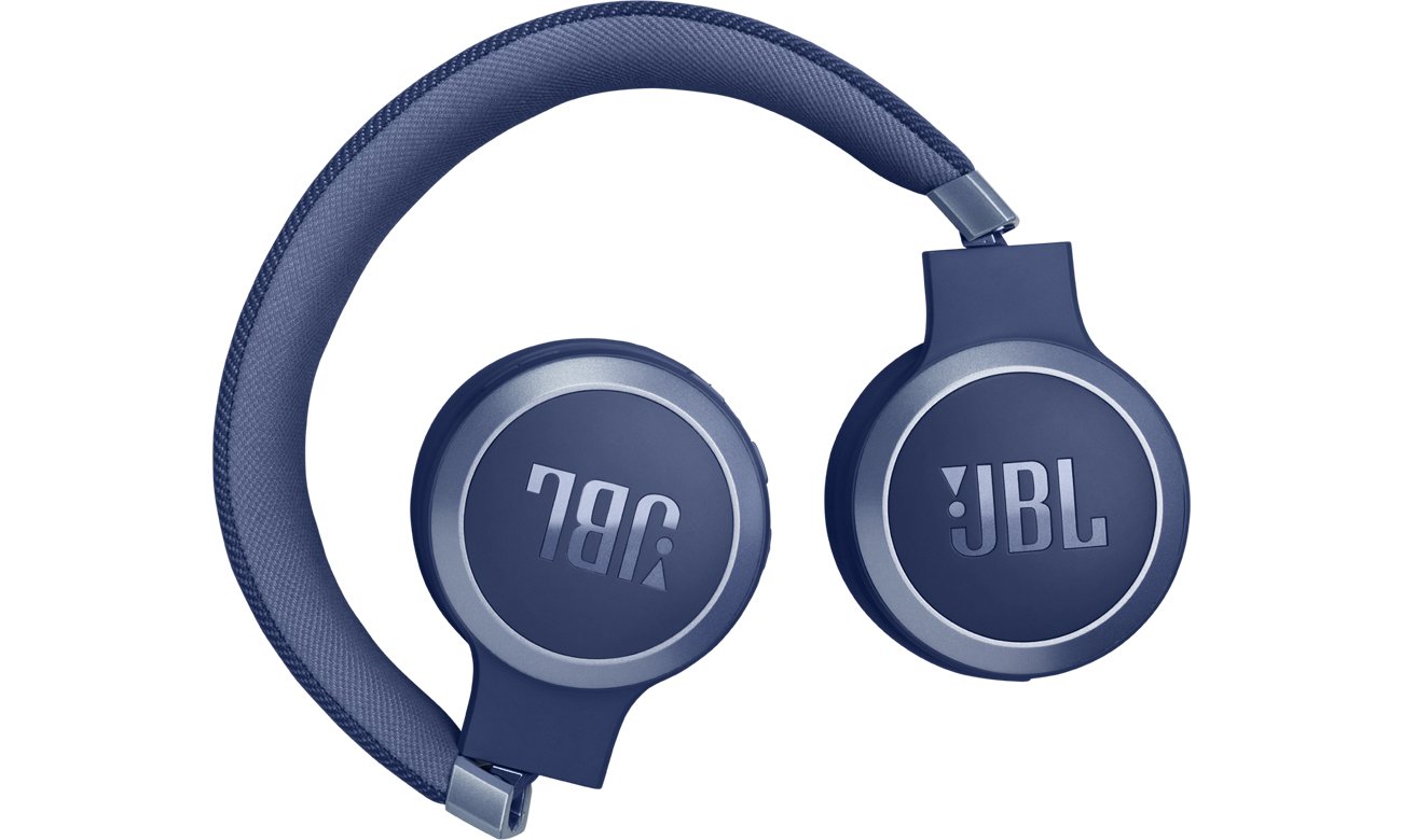 Słuchawki bezprzewodowe JBL Live 670NC Niebieskie - Złożona konstrukcja