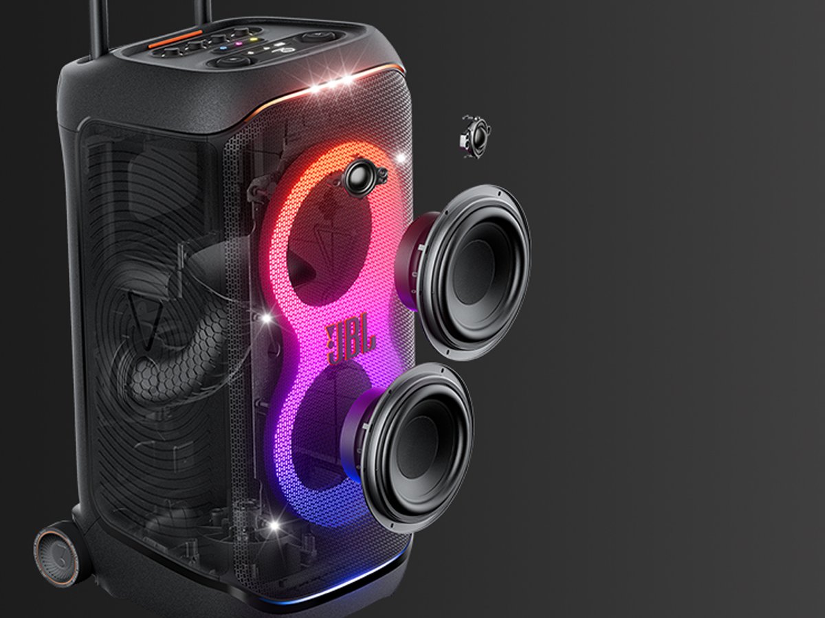 Potężny dźwięk JBL Pro Sound