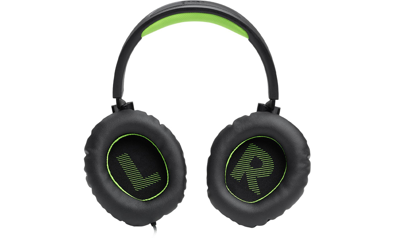 Zestaw słuchawkowy JBL Quantum 100X - Widok nauszników
