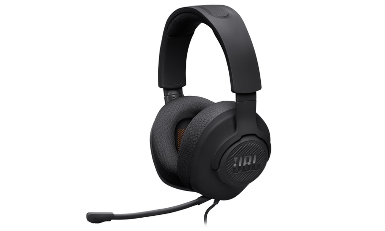 Zestaw słuchawkowy JBL Quantum 100 M2 Czarny - Widok od przodu pod kątem