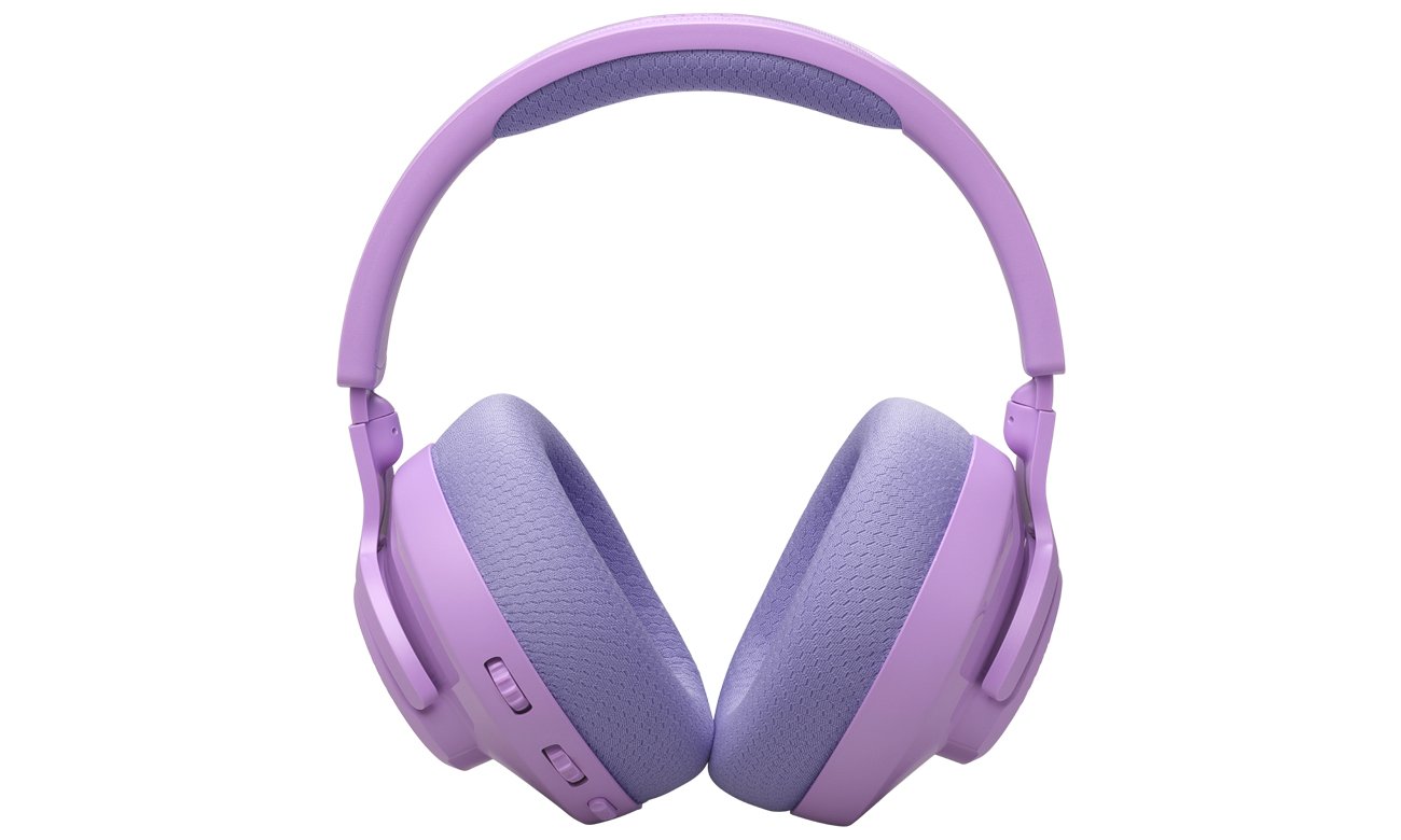 Zestaw słuchawkowy JBL Quantum 360 Fioletowy - Widok od przodu