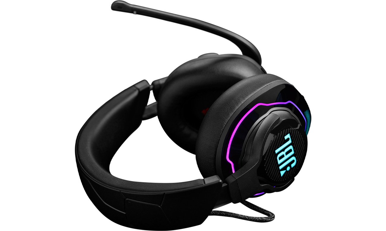 Bezprzewodowy zestaw słuchawkowy JBL Quantum 910 - Widok ogólny na płasko