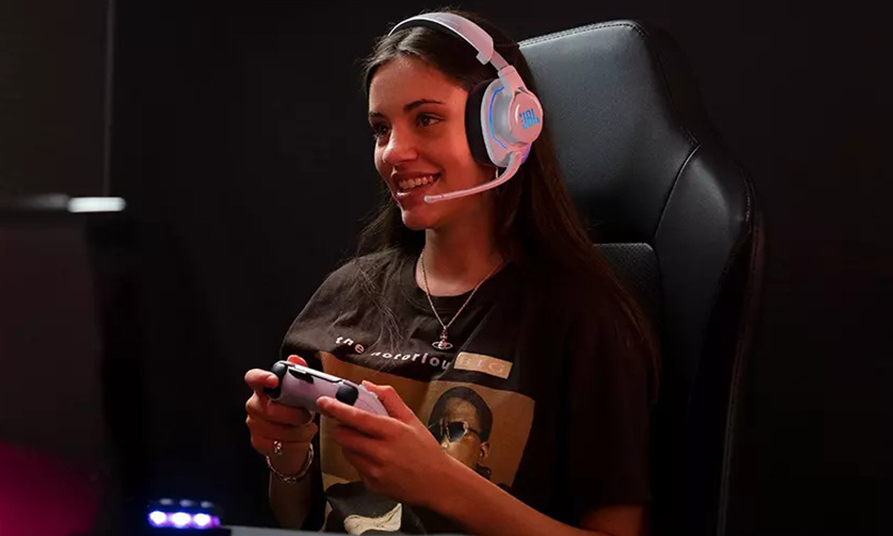 Bezprzewodowy zestaw słuchawkowy JBL Quantum 910P dla PlayStation - Technologia aktywnej redukcji szumów