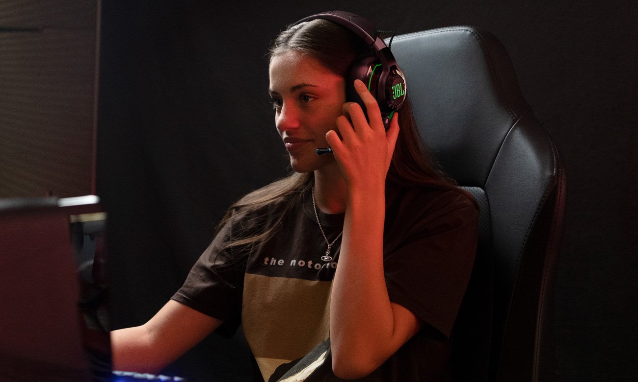 Bezprzewodowy zestaw słuchawkowy JBL Quantum 910X dla Xbox - Prowadź niezakłócone rozmowy