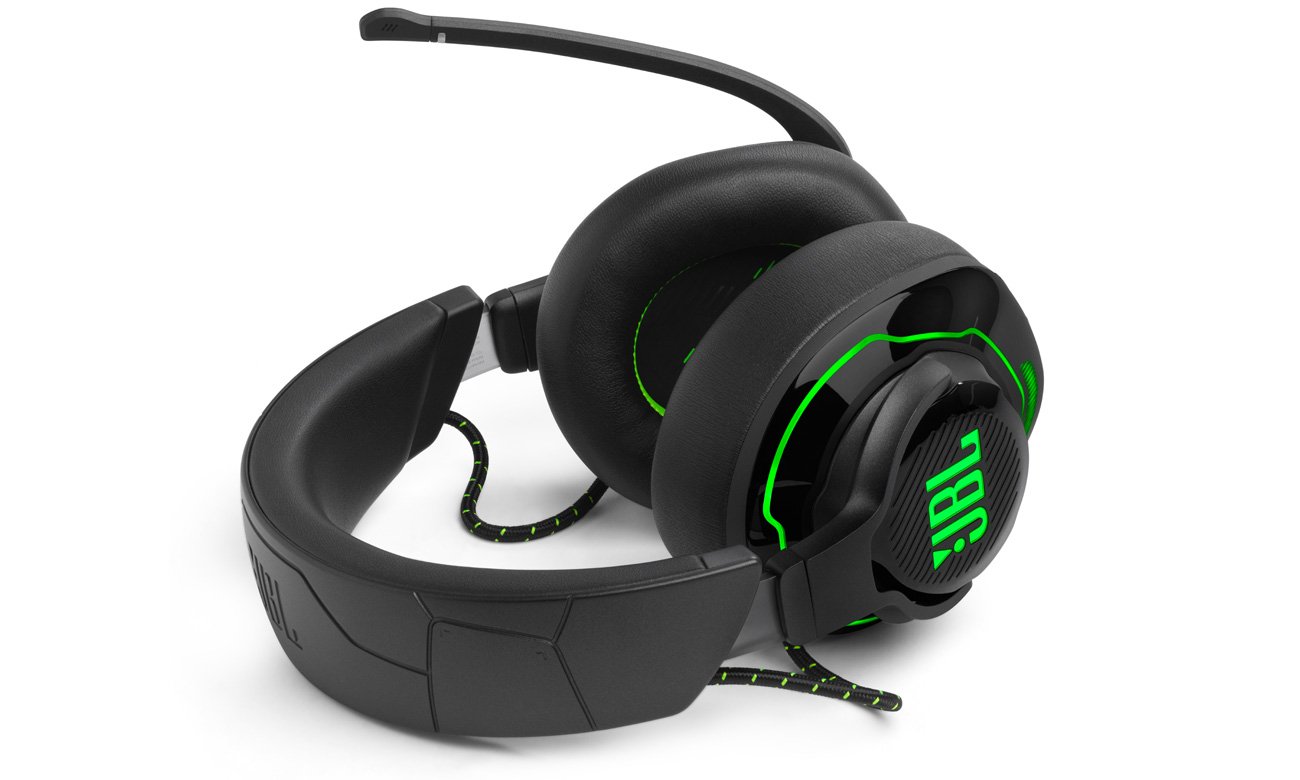 Bezprzewodowy zestaw słuchawkowy JBL Quantum 910X dla Xbox - Widok ogólny na płasko