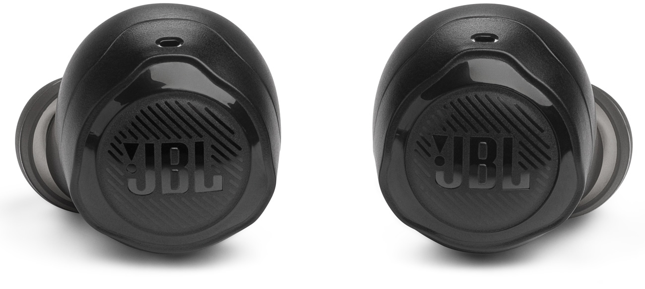 Słuchawki bezprzewodowe JBL Quantum TWS Air Czarne - Widok obu słuchawek