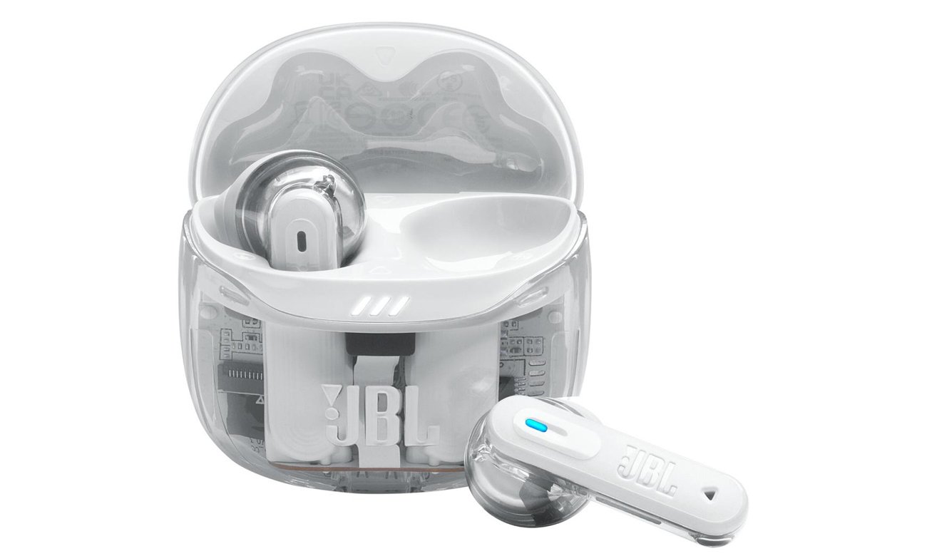 JBL Słuchawki Tune Flex 2 Ghost White