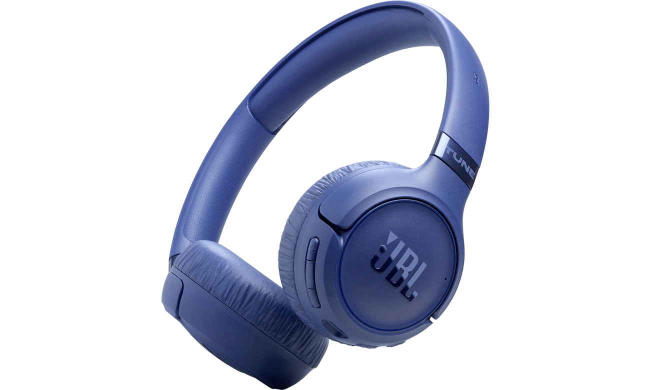 Słuchawki bezprzewodowe JBL TUNE 680NC Niebieskie - Widok ogólny