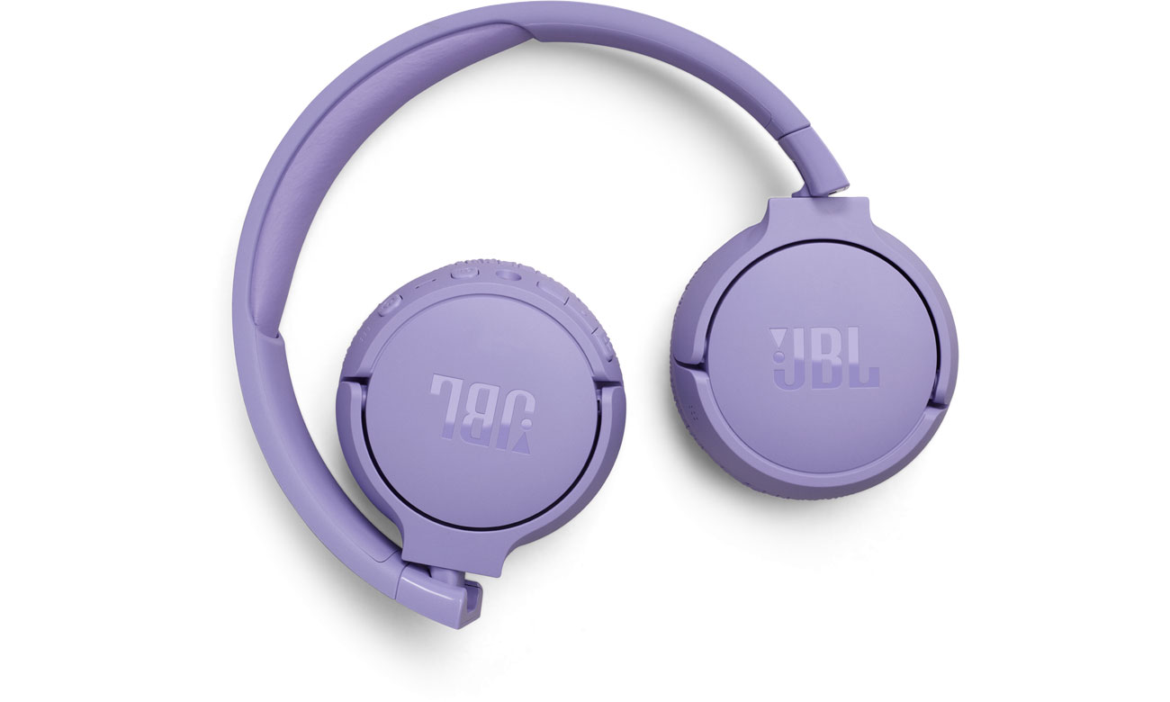 JBL Tune 670NC fioletowe składana konstrukcja